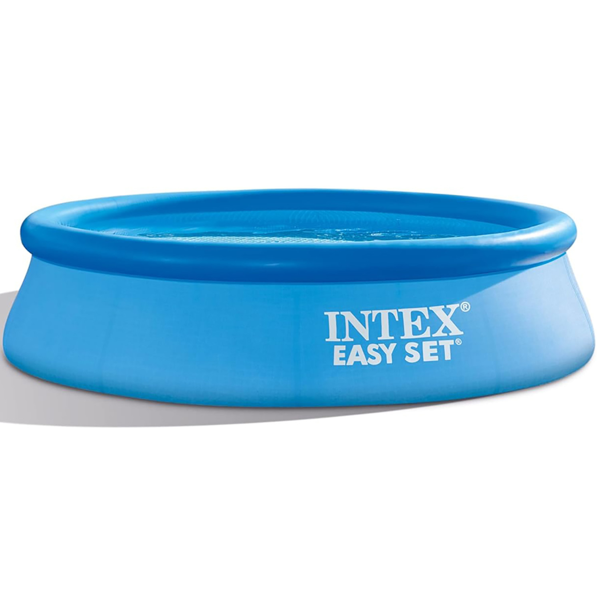 Intex Easy Set Pool, 10' x 30", Inflatable Above Ground Swimming Pool, Puncture-Resistant Material, 1018 Gal Cap, Kids-Family Water Play, 28120EH